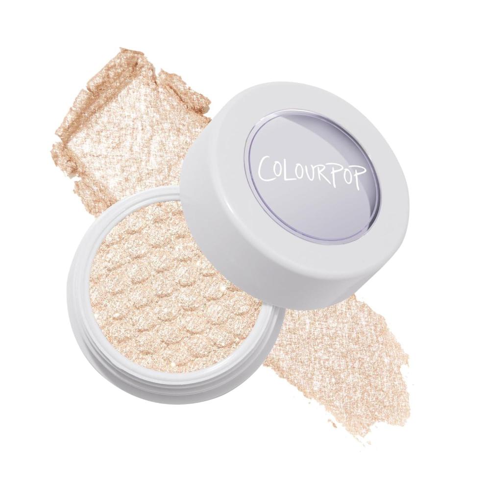 image:imageColourPop Sparkling Hits Super Shock Shadow Trio  HighPigment CrmePowder Eye Makeup  Glitter Eyeshadow with Zero Fallout and Unique Bouncy Texture 3 CountLadybird