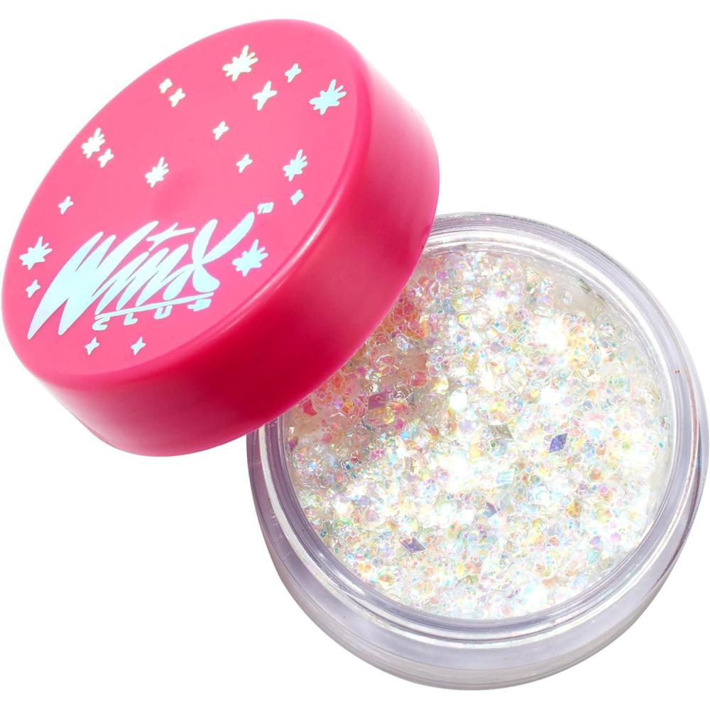 image:imageColourPop Winx Club Glitter Gel  Hair amp Body Glitter with a Opalescent Shimmer  Made with an Adhesive Gel Formula  Easy to Use amp Mess Free  Enchantix 06 oz
