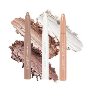 ColourPop Shadow Stix – Cream Eyeshadow Stick with Long-Lasting Color – Multi-Use Cream Makeup with a Built-In Sharpener & Precise Tip for Easy Application – Bare With Me (0.05 oz)(Metallic Neutrals)
