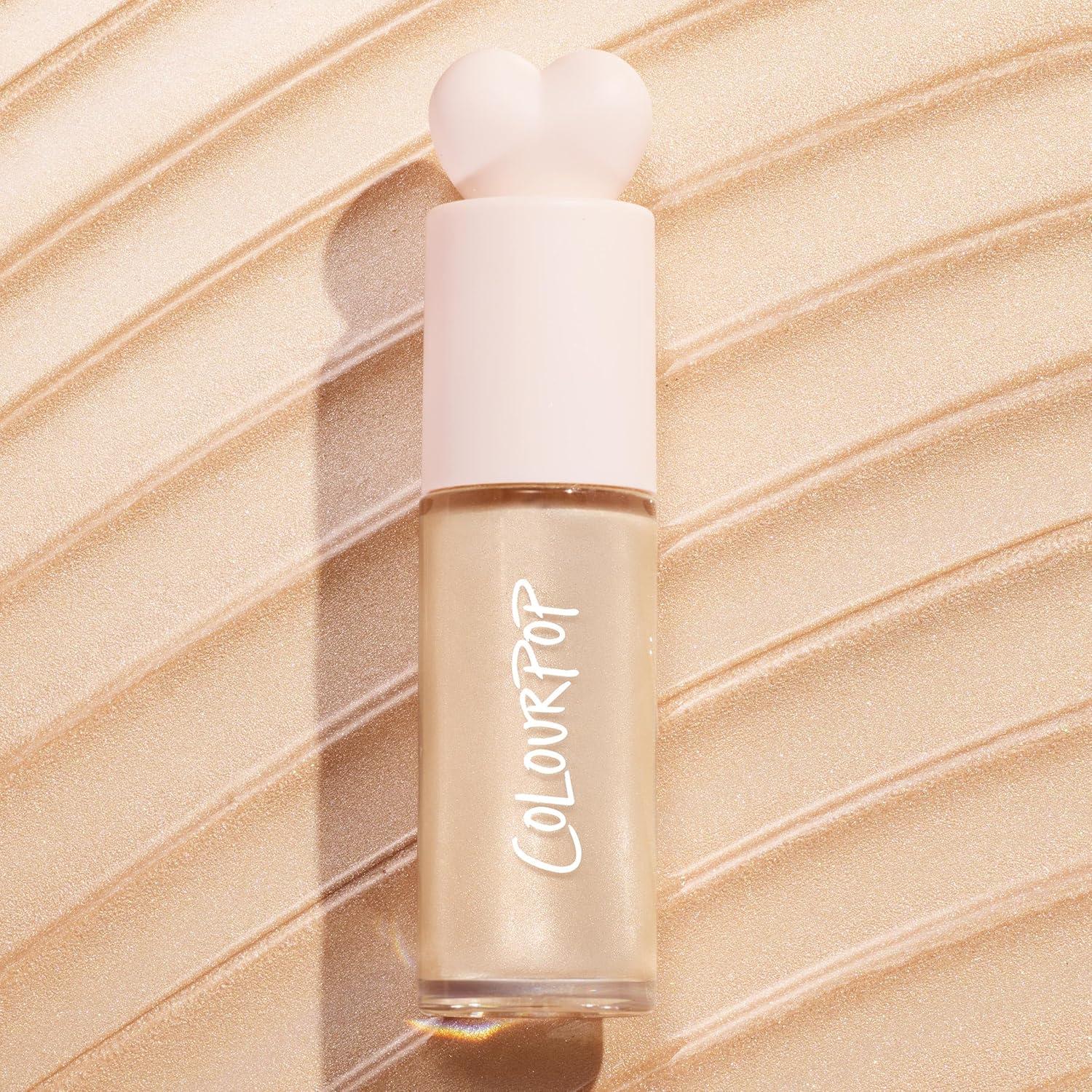 image:imageColourPop HiLite Dewy Liquid Highlighter UltraReflective Face amp Body Illuminator Glowy Summer Makeup with Hyaluronic Acid amp Niacinamide for a Blendable Glow Immediately Yes 038 ozSugar Donut