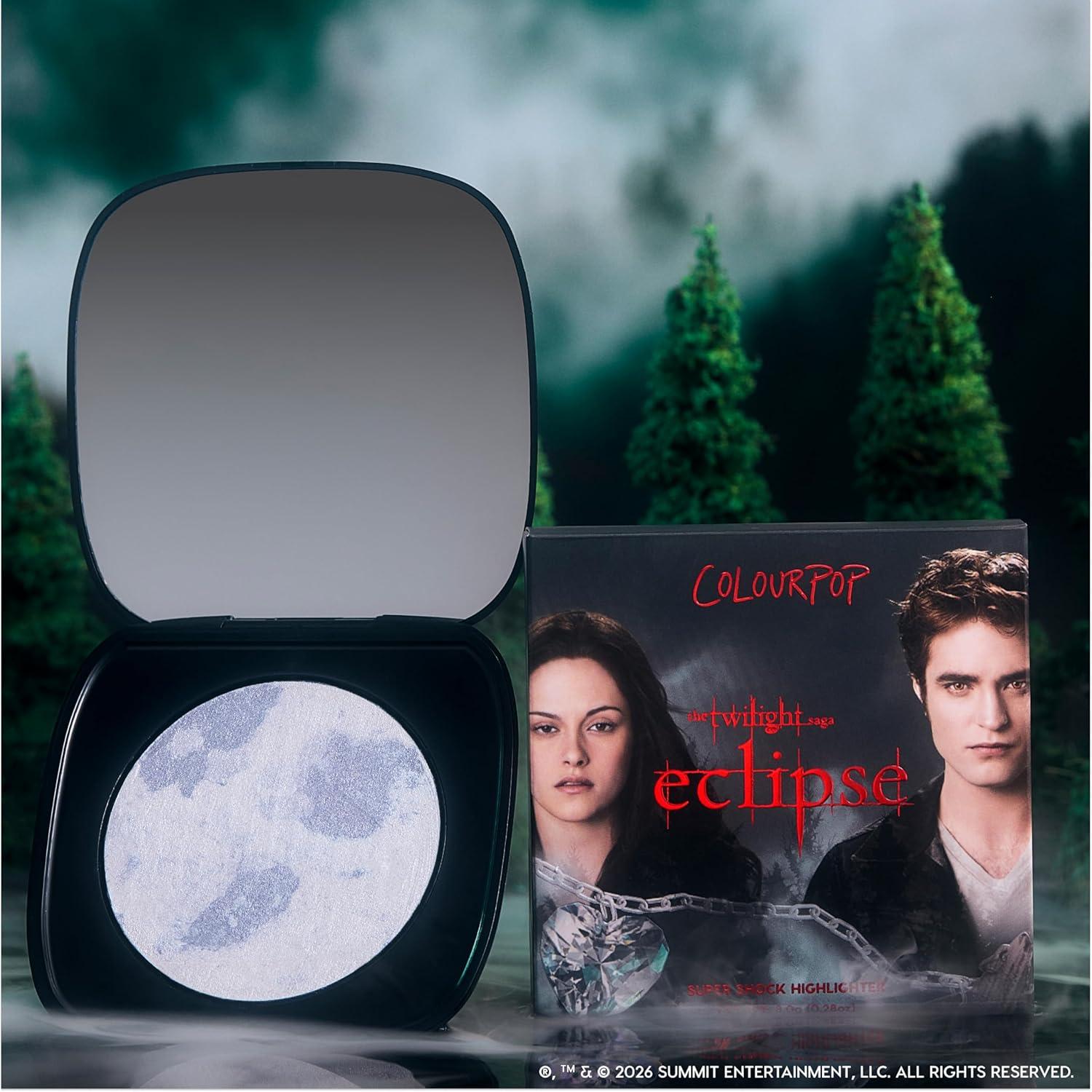 image:imageColourPop x The Twilight Saga Eclipse Super Shock Highlighter Makeup HighPigment CrmePowder Face Makeup Buildable amp Blendable Formula with a Unique Bouncy Texture Change Me 028 oz