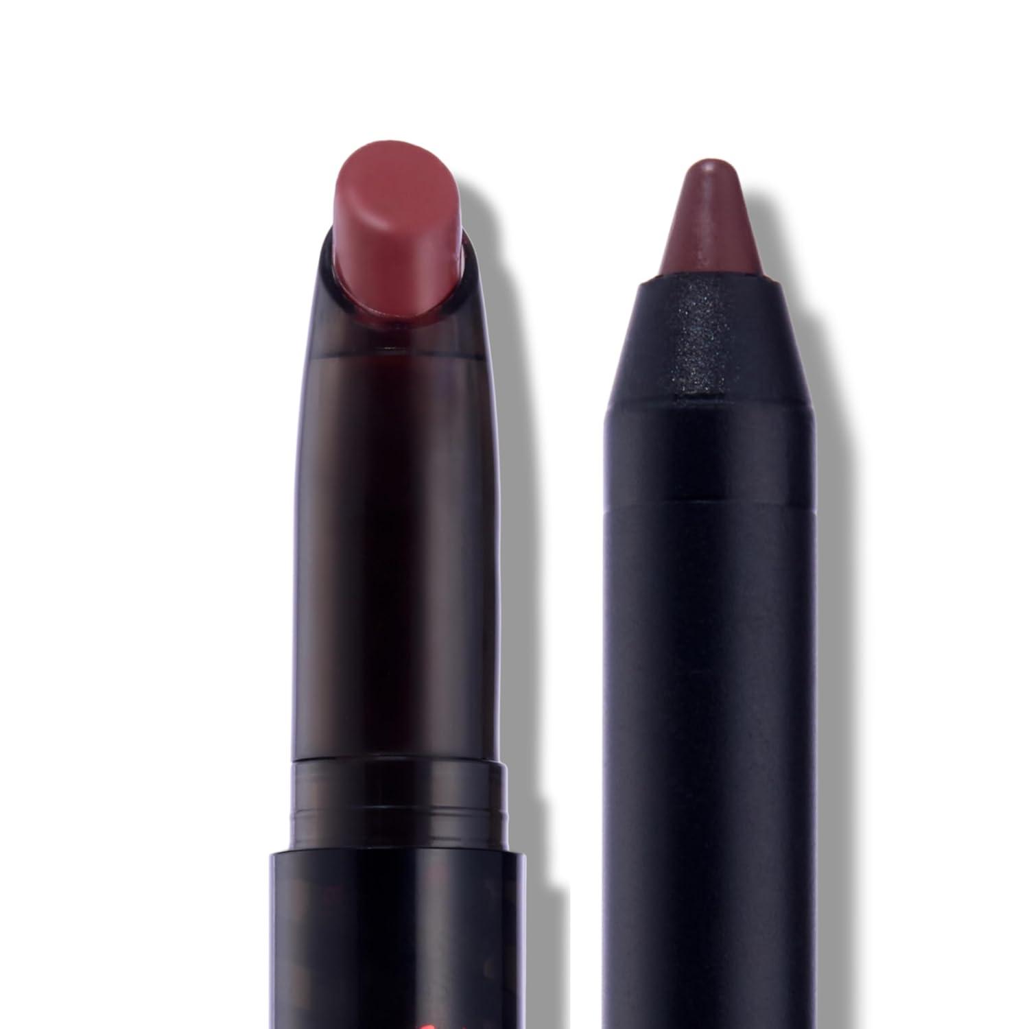 image:imageColourpop x The Twilight Saga Eclipse Lip Kit Warm Burgundy Brown Lip Combo with Lippie Stix Lipstick Lippie Pencil Long Lasting UltraPigmented Cream Finish New Love 2 Count