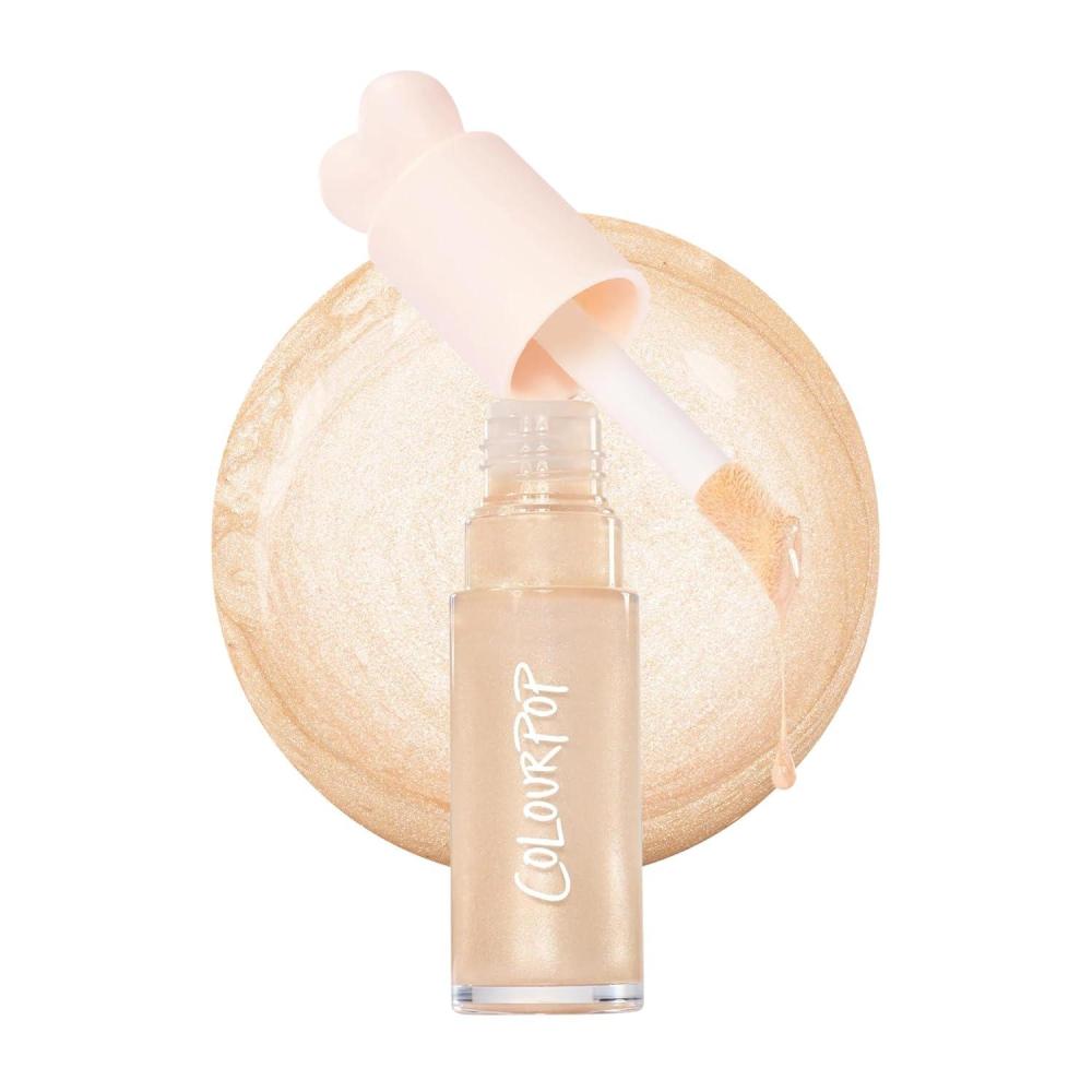 image:imageColourPop HiLite Dewy Liquid Highlighter  UltraReflective Face amp Body Illuminator  Glowy Summer Makeup with Hyaluronic Acid amp Niacinamide for a Blendable Glow  Immediately Yes 038 ozSugar Donut