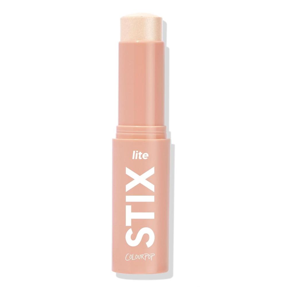 image:imageColourPop Lite Stix Cream Highlighter  Blendable Highlighter Makeup with a Luminous Dewy Finish  LongLasting Formula and Easy OnTheGo Application  Molten Hot 033 ozGlazey