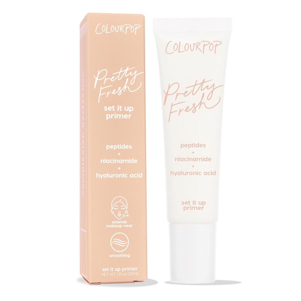 image:imageColourPop Pretty Fresh Airbrush Makeup Primer  Hydrating GelCream Face Primer amp Pore Minimizer with Peptides Niacinamide amp Hyaluronic Acid  Vegan amp CrueltyFree  Set It Up 1 Fl Oz