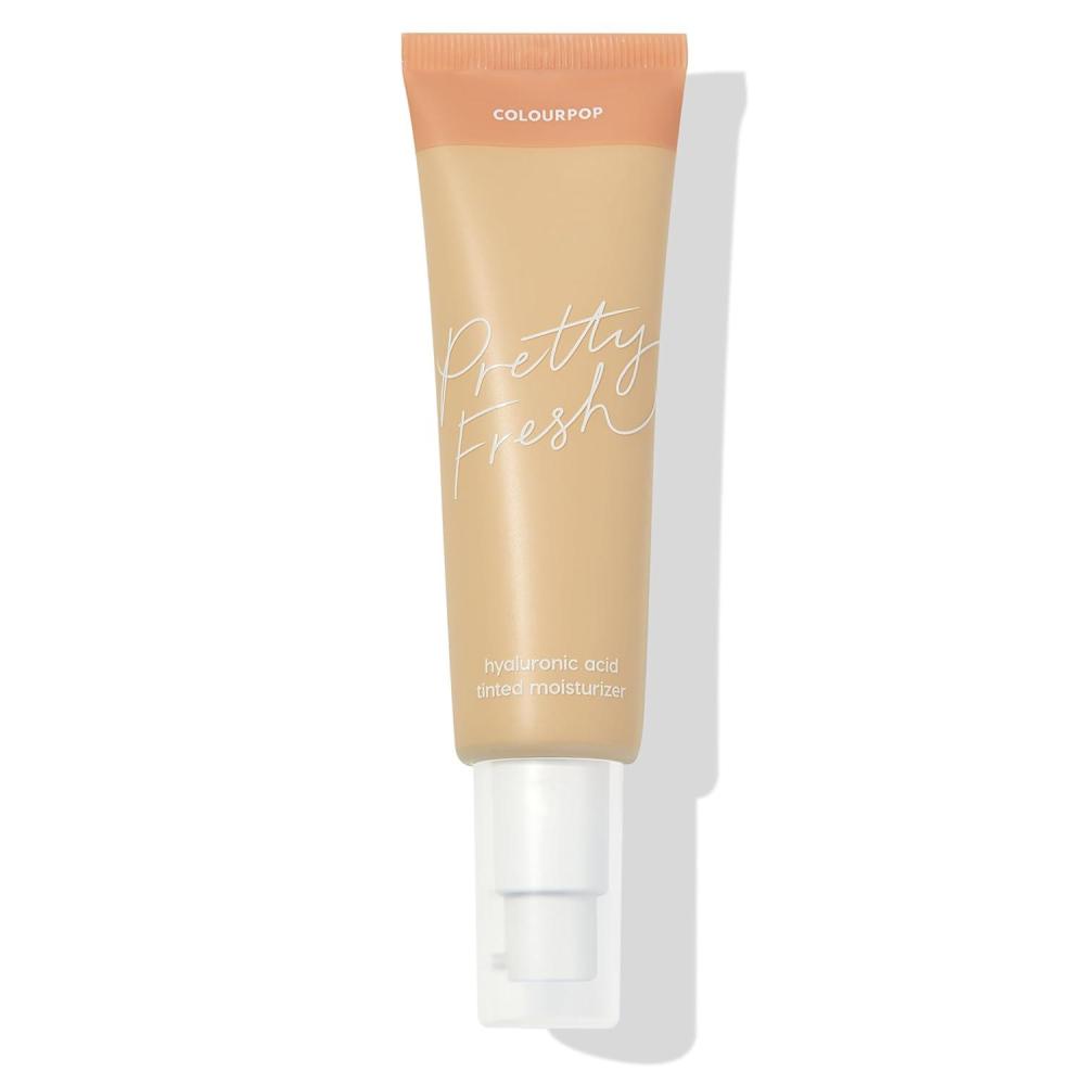 image:imageColourPop Pretty Fresh Tinted Moisturizer Hydrating Skin Tint with Lightweight Coverage Formulated with Hyaluronic Acid amp Coconut Water for HealthyLooking Skin Deep Dark 22N 145 ozFair 3W