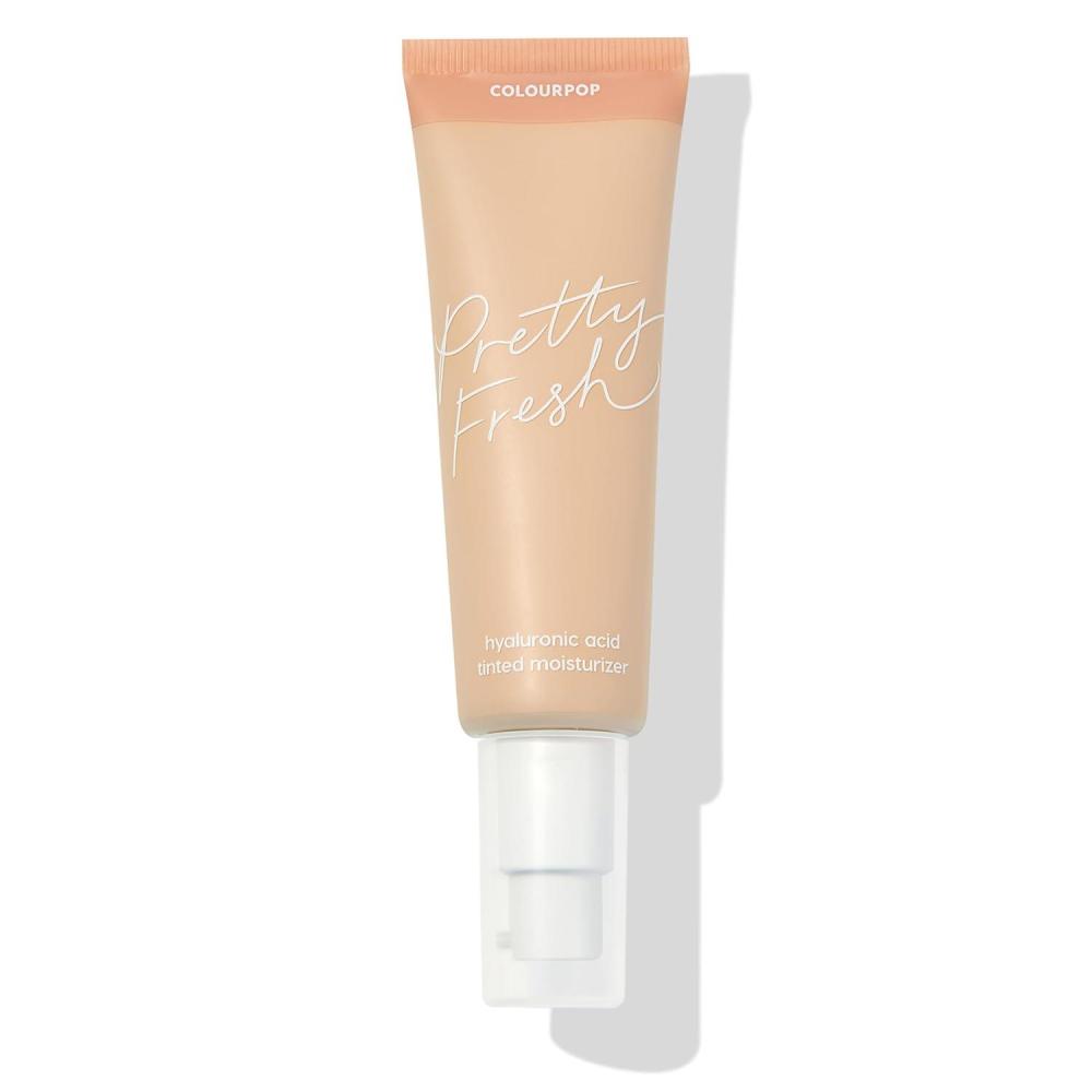 image:imageColourPop Pretty Fresh Tinted Moisturizer Hydrating Skin Tint with Lightweight Coverage Formulated with Hyaluronic Acid amp Coconut Water for HealthyLooking Skin Deep Dark 22N 145 ozFair 4N