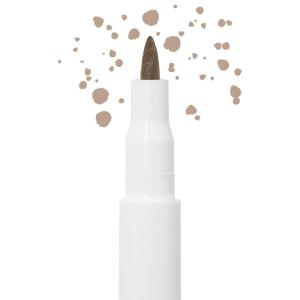 ColourPop Freckle Pen – Long-Lasting Faux Freckle Makeup with a Buildable Customizable Color – Natural Looking Fake Freckles with Soft Felt Tip Applicator – Soft Brown (0.03 oz)
