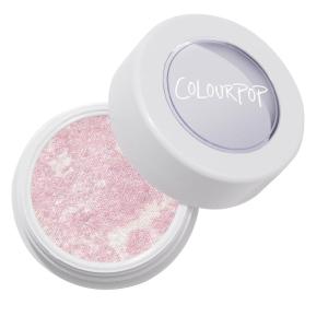 ColourPop Super Shock Highlighter Makeup – High-Pigment, Crème-Powder Face Makeup – Buildable & Blendable Formula with a Unique Bouncy Texture – Flexitarian (0.15 oz)(Candy Floss)