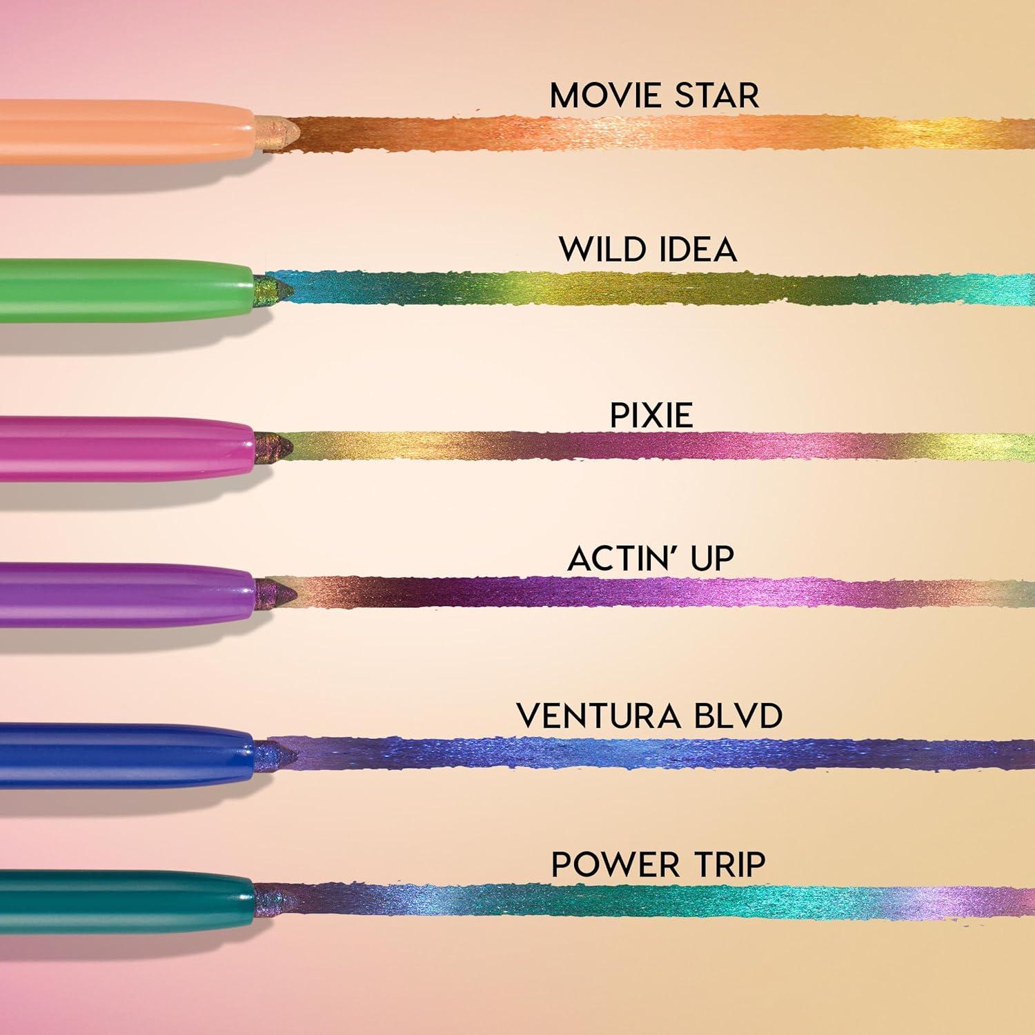 image:imageColourPop Crme Gel Waterproof Chrome Eyeliner 18HR Wear UltraPigmented Eyeliner Pencil with Matte amp Metallic Finishes SmudgeProof Vegan amp CrueltyFree Pixie 001 ozWild Idea