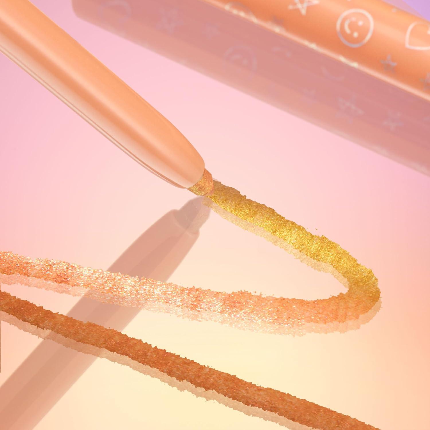 image:imageColourPop Crme Gel Waterproof Chrome Eyeliner 18HR Wear UltraPigmented Eyeliner Pencil with Matte amp Metallic Finishes SmudgeProof Vegan amp CrueltyFree Pixie 001 ozMovie Star