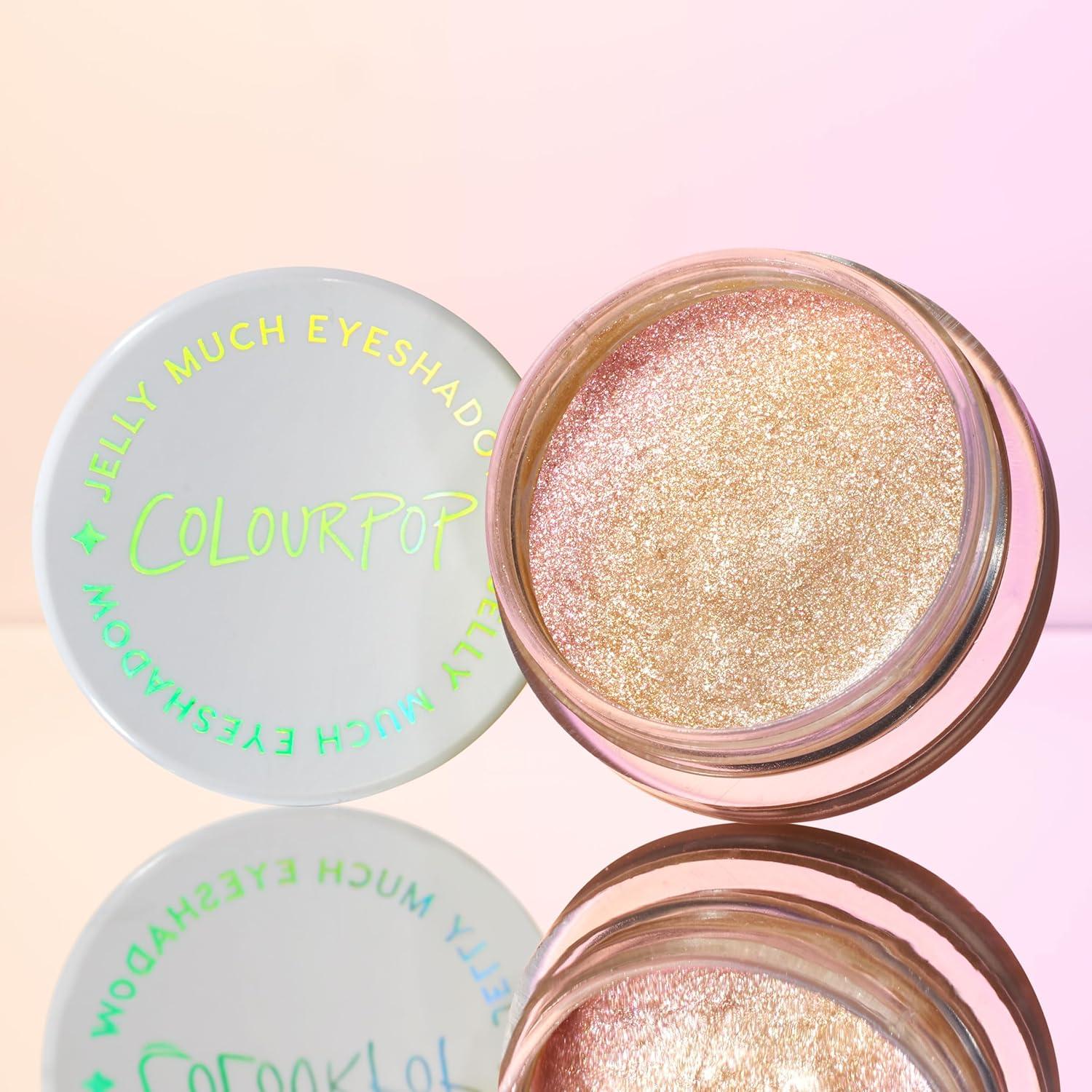image:imageColourPop Jelly Much Gel Eyeshadow Glitter Eyeshadow with a WaterBased Gel Formula Provides Intense Color Payoff with Minimized Creasing amp Fading Field of Fairies 023 ozField of Fairies