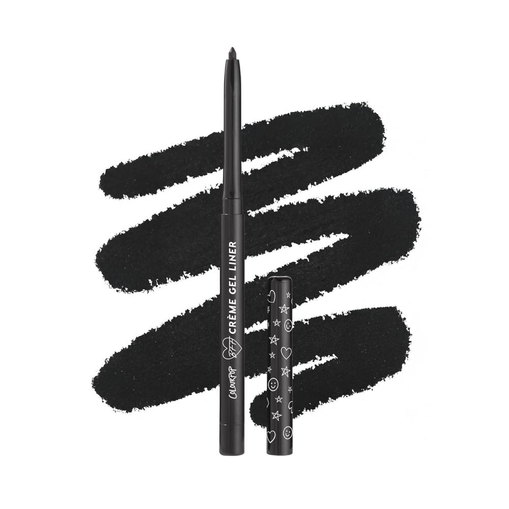image:imageColourPop Crme Gel Waterproof Eyeliner 18HR Wear UltraPigmented Eyeliner Pencil with Matte amp Metallic Finishes SmudgeProof Vegan amp CrueltyFree Exit 001 ozSwerve