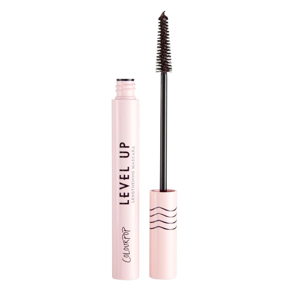 image:imageColourPop Level Up Lengthening Mascara  UltraPigmented Brown Mascara to Lift Lengthen amp Separate Lashes  Made with a Precision Tip Tapered Brush  Brown 025 fl ozBrown