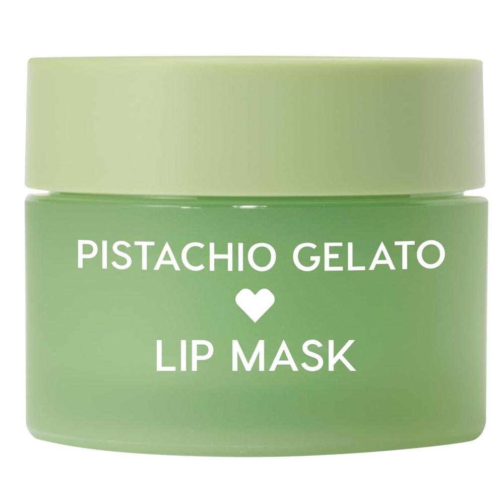 image:imageColourPop Fresh Kiss Lip Mask LeaveOn Lip Moisturizer amp Overnight Treatment Replenishes Dry Lips with Shea Butter amp Vitamin E Vanilla Cake 028 ozPistachio Gelato