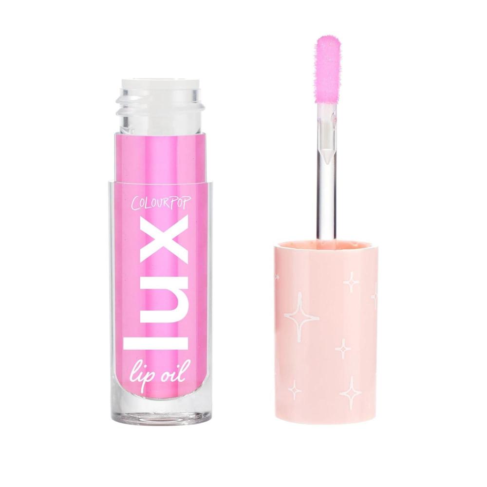 image:imageColourPop Lux Lip Oil Hydrating Sheer Tinted Lip Oil Formulated with AntioxidantRich Chamomile Extract amp Calendula Oil NonGreasy Nourishing Pink Lip Oil Raspberry Mojito 016 oz