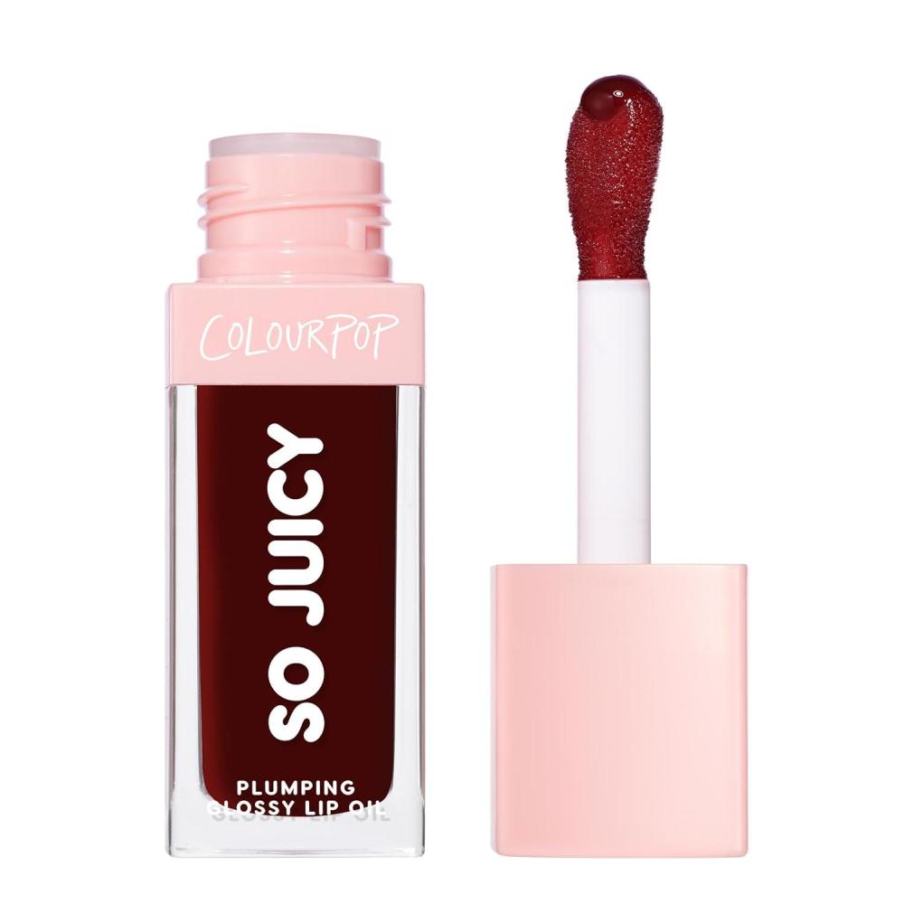 image:imageColourPop So Juicy Plumping Glossy Lip Oil Hydrating amp Plumping Lip Oil with a Sheer Wash of NonSticky Color Infused with Peptides Ceramides amp Ginger Lychee Jelly 029Beverly Drive