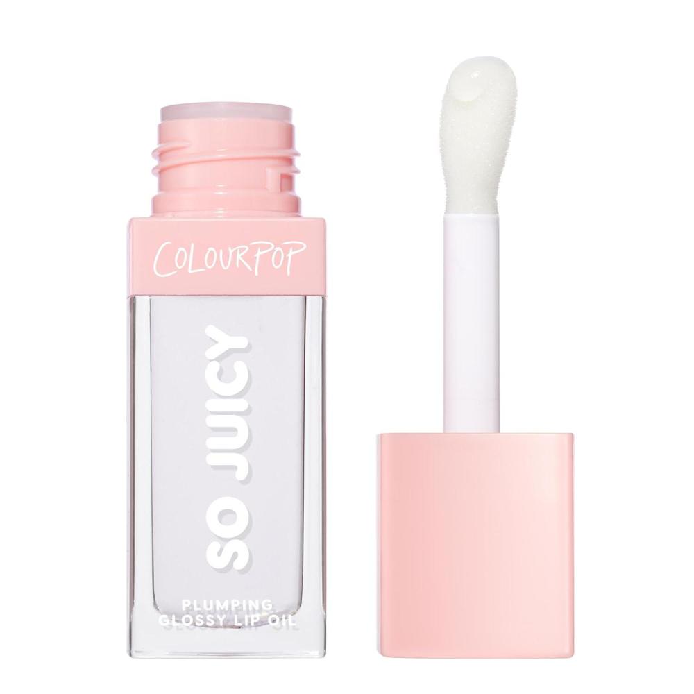 image:imageColourPop So Juicy Plumping Glossy Lip Oil Hydrating amp Plumping Lip Oil with a Sheer Wash of NonSticky Color Infused with Peptides Ceramides amp Ginger Lychee Jelly 029Lychee Jelly