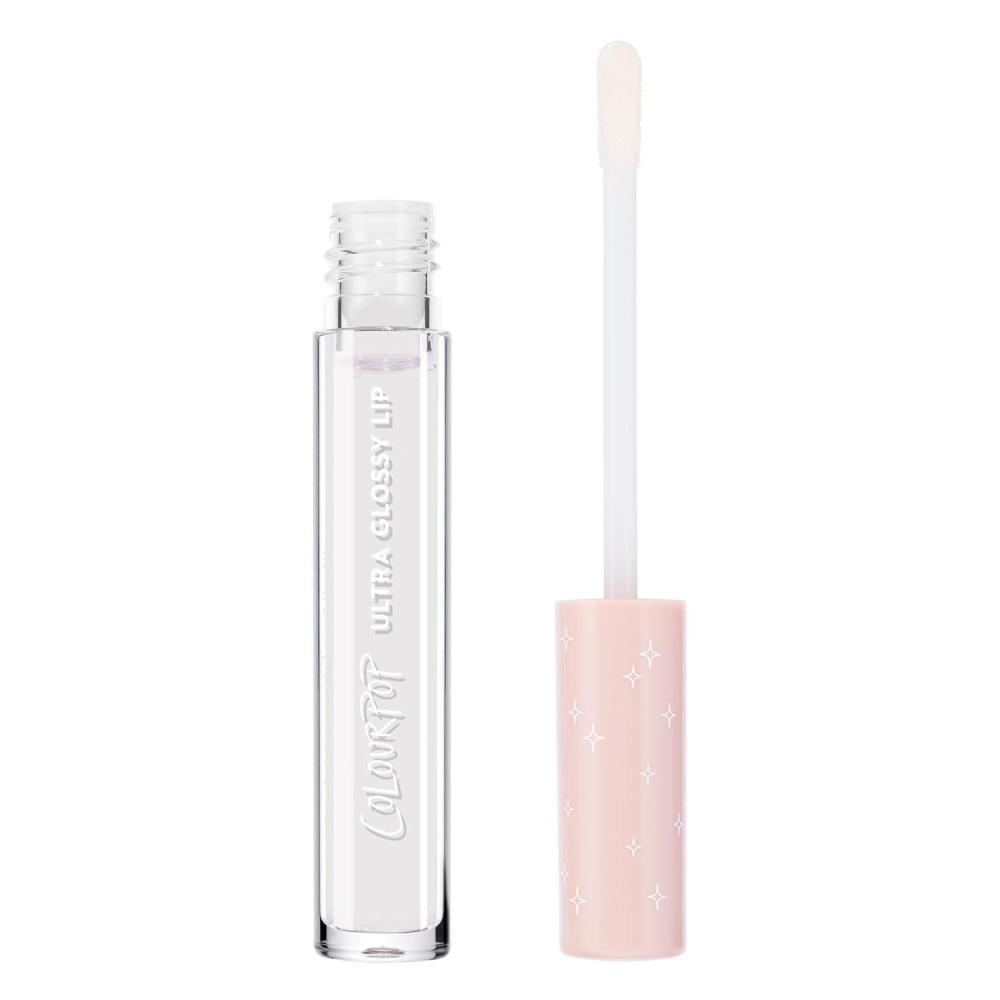 image:imageColourPop Ultra Glossy Lip Gloss HighShine NonSticky amp Hydrating Lip Gloss with a Flexible Paddle Applicator Sheer Pearlized Crme amp Clear Finishes It Girl 011 oz20 Carats