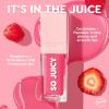 ColourPop So Juicy Plumping Glossy Lip Oil – Hydrating & Plumping Lip Oil with a Sheer Wash of Non-Sticky Color – Infused with Peptides, Ceramides & Ginger – Lychee Jelly (0.29)(Beverly Drive)