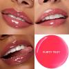 ColourPop So Juicy Plumping Glossy Lip Oil – Hydrating & Plumping Lip Oil with a Sheer Wash of Non-Sticky Color – Infused with Peptides, Ceramides & Ginger – Lychee Jelly (0.29)(Flirty Text)