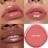 ColourPop So Juicy Plumping Glossy Lip Oil – Hydrating & Plumping Lip Oil with a Sheer Wash of Non-Sticky Color – Infused with Peptides, Ceramides & Ginger – Lychee Jelly (0.29)(Hits Diff)