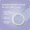 ColourPop Super Shock Shadow – High-Pigment, Crème-Powder Eye Makeup – Single Glitter Eyeshadow with Zero Fallout and Unique Bouncy Texture – Silver Taupe Eyeshadow – I Heart This (0.07 oz)(Moon Daisy – metallic baby blue with silver pinpoints)