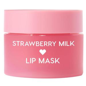 ColourPop Fresh Kiss Lip Mask – Leave-On Lip Moisturizer & Overnight Treatment – Replenishes Dry Lips with Shea Butter & Vitamin E – Vanilla Cake (0.28 oz)(Strawberry Milk)