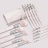 ColourPop Smoke ‘N Roses Brush Roll Face & Eye Brush Set – Face & Eye Makeup Brush Set – Made with Luxe Synthetic Vegan Bristles – Includes Holder (14 Count)(Stone Cold Set)
