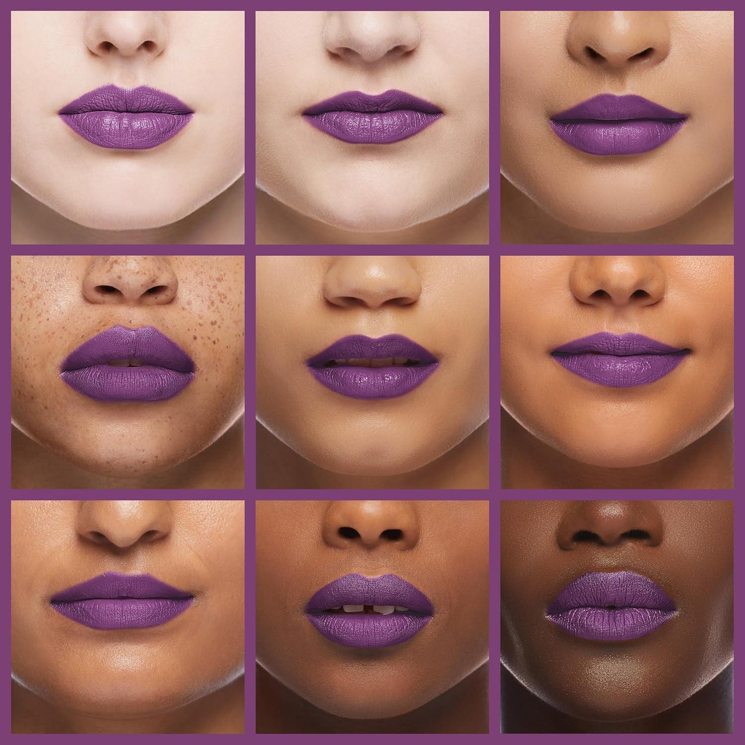 image:imageColourPop Lippie Pencil Lip Liner Pigmented Vegan Matte UNBOXED TBH deep violet purple