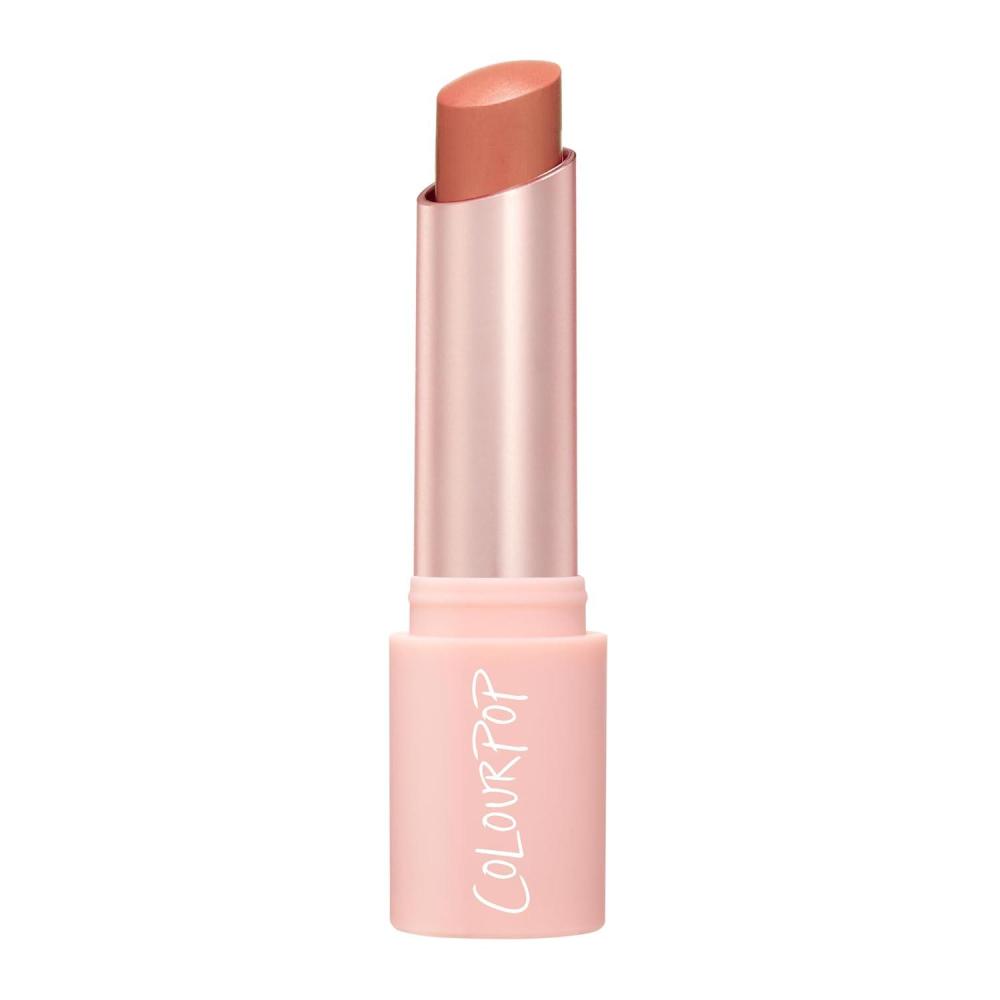 image:imageColourPop PowerPout Matte Lipstick  TransferProof Lip Makeup with 8HR Wear UltraPigmented Formula amp Comfortable NonDrying Matte Finish  Party Hour 011 ozJust Barely