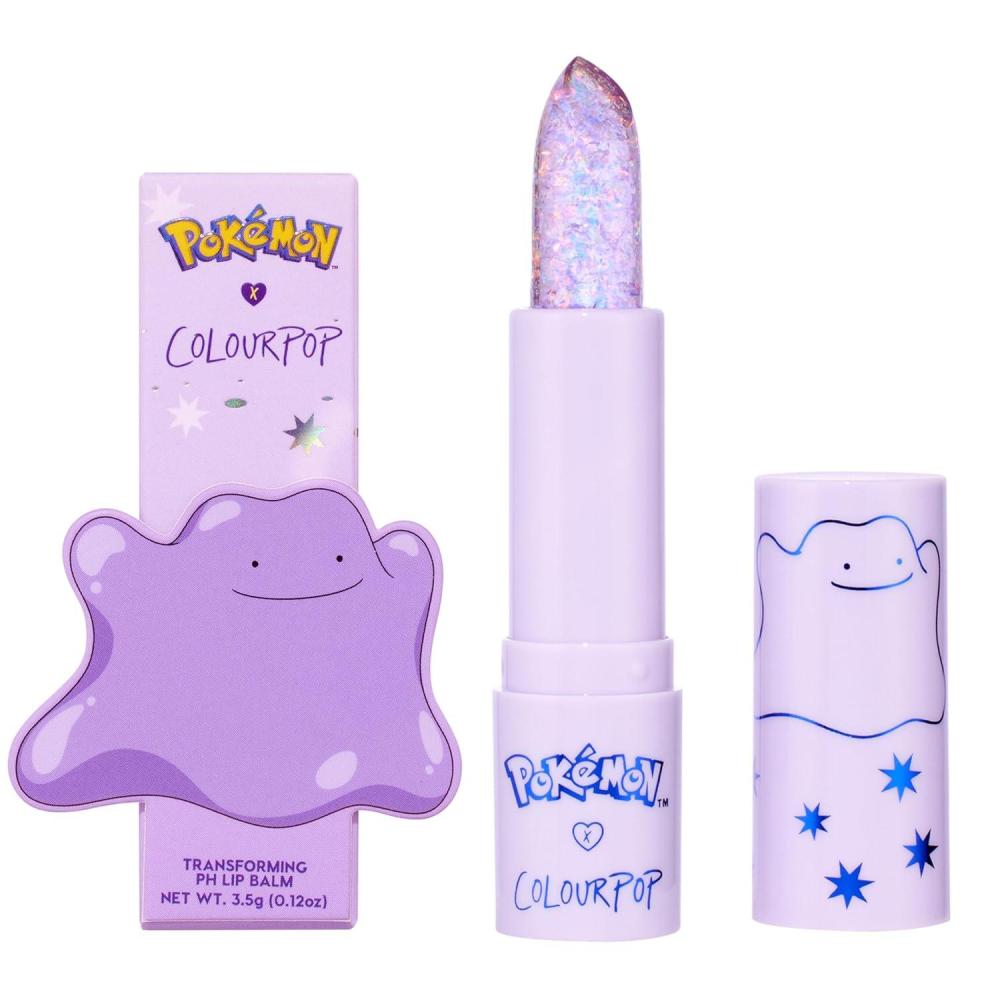 image:imageColourPop x Pokmon pH Lip Balm Color Changing Lip Balm Infused with MultiPearl Flakes amp LipLoving Ingredients Creates the Perfect Custom Pink Shade Transform 012 oz