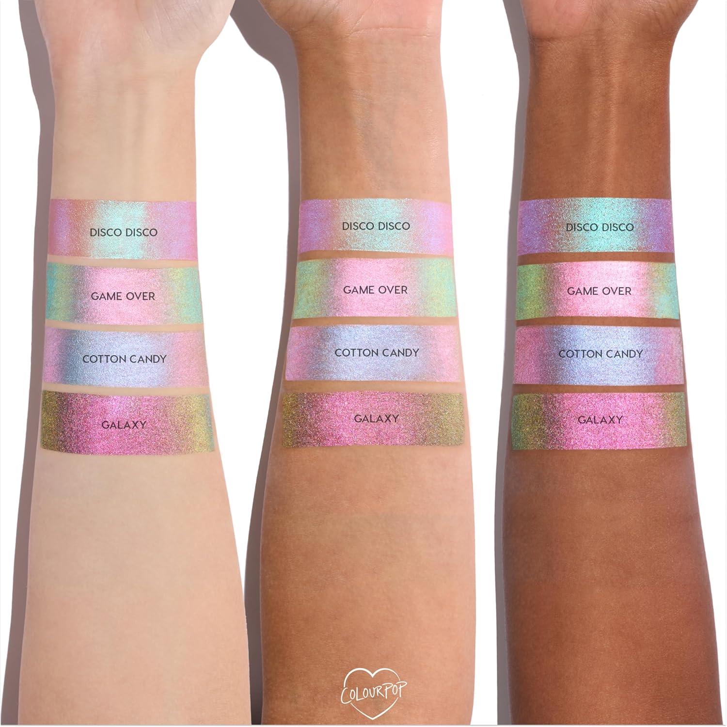 image:imageColourPop Multichrome Shadow Stix Makeup Kit Pink amp Purple Glitter Eyeshadow Make Up Set Vegan amp CrueltyFree Cream Eyeshadow Sticks with HighPigment amp Metallic Finishes 2 CountCotton Candy