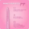ColourPop The Classics Shadow Stix Makeup Kit – Matte + Shimmer Eyeshadow Make Up Set – Black, Silver & White Cream Eyeshadow Sticks with High-Pigment & Metallic Finishes (3 Count)(Juicy Gossip)