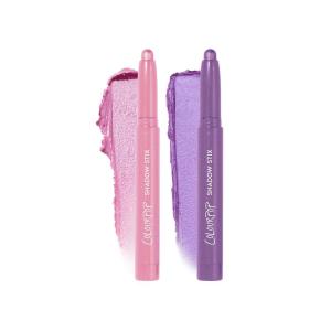 ColourPop The Classics Shadow Stix Makeup Kit – Matte + Shimmer Eyeshadow Make Up Set – Black, Silver & White Cream Eyeshadow Sticks with High-Pigment & Metallic Finishes (3 Count)(Major Eye Candy)