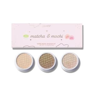 ColourPop Coconut Cream & Soda Super Shock Eye Shadow Trio – High-Pigment, Crème-Powder Pinky Nude Eye Makeup – Glitter Eyeshadow Set with Zero Fallout and Unique Bouncy Texture (3 Count)(Matcha and Mochi)