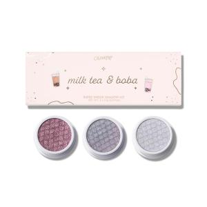ColourPop Coconut Cream & Soda Super Shock Eye Shadow Trio – High-Pigment, Crème-Powder Pinky Nude Eye Makeup – Glitter Eyeshadow Set with Zero Fallout and Unique Bouncy Texture (3 Count)(Milk Tea and Boba)