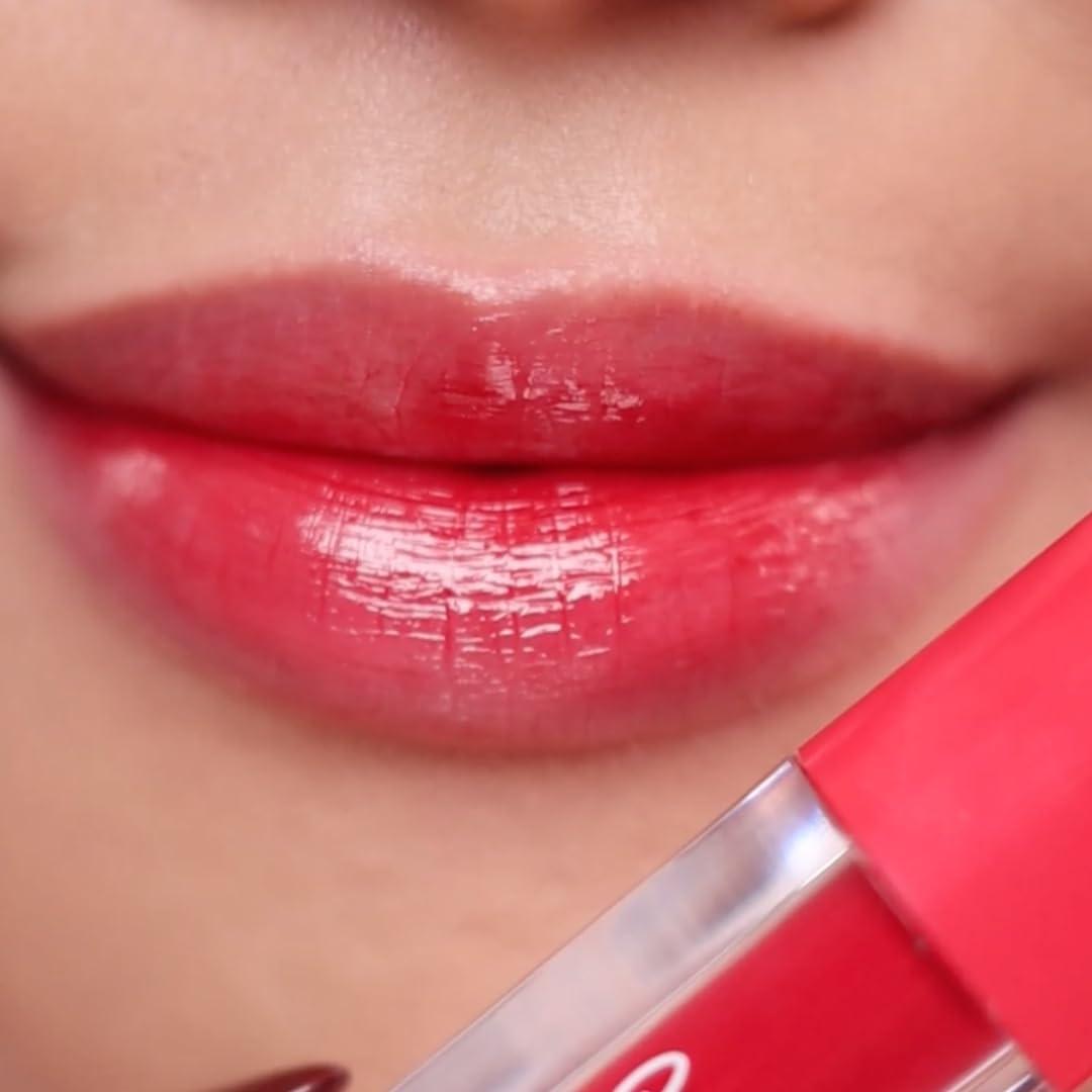 image:imageColourPop HydraPop Glossy Lip Stain Duo Pink amp Warm Nude Hydrating Lip Gloss Set That Fades Into A Soft Tint NonDrying amp LongLasting WaterBased GlosstoStain Finish 2 CountFruit Punch