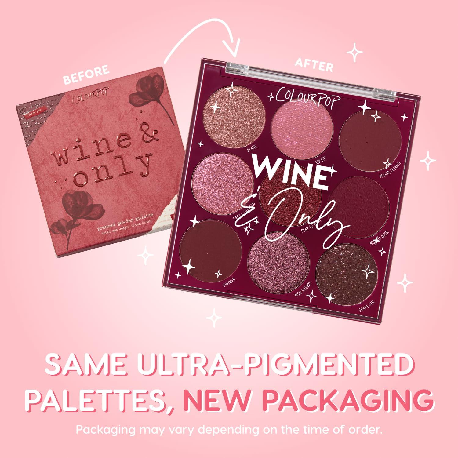 image:imageColourPop Silver Lining Eyeshadow Palette Cool Toned Silver Grey White amp Black Eyeshadow Palette with Matte amp Glitter Finishes HighPigment Smokey Eye Makeup with Longwear Formula 03 ozWIne Only