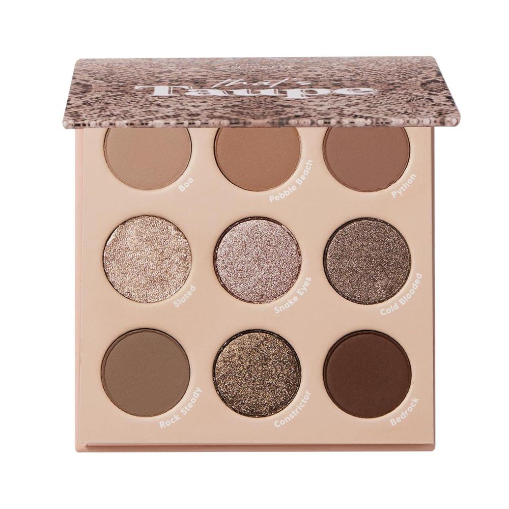 image:imageColourPop Silver Lining Eyeshadow Palette Cool Toned Silver Grey White amp Black Eyeshadow Palette with Matte amp Glitter Finishes HighPigment Smokey Eye Makeup with Longwear Formula 03 ozThats Taupe