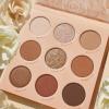 ColourPop Silver Lining Eyeshadow Palette – Cool Toned Silver, Grey, White & Black Eyeshadow Palette with Matte & Glitter Finishes – High-Pigment Smokey Eye Makeup with Longwear Formula (0.3 oz)(Nude Mood)