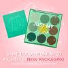 ColourPop Silver Lining Eyeshadow Palette – Cool Toned Silver, Grey, White & Black Eyeshadow Palette with Matte & Glitter Finishes – High-Pigment Smokey Eye Makeup with Longwear Formula (0.3 oz)(Just My Luck)