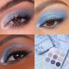 ColourPop Silver Lining Eyeshadow Palette – Cool Toned Silver, Grey, White & Black Eyeshadow Palette with Matte & Glitter Finishes – High-Pigment Smokey Eye Makeup with Longwear Formula (0.3 oz)(So Elemental)