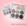 ColourPop Silver Lining Eyeshadow Palette – Cool Toned Silver, Grey, White & Black Eyeshadow Palette with Matte & Glitter Finishes – High-Pigment Smokey Eye Makeup with Longwear Formula (0.3 oz)(Gone Metal)
