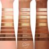 ColourPop Silver Lining Eyeshadow Palette – Cool Toned Silver, Grey, White & Black Eyeshadow Palette with Matte & Glitter Finishes – High-Pigment Smokey Eye Makeup with Longwear Formula (0.3 oz)(Feelin’ Toasty)
