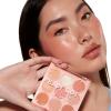 ColourPop Silver Lining Eyeshadow Palette – Cool Toned Silver, Grey, White & Black Eyeshadow Palette with Matte & Glitter Finishes – High-Pigment Smokey Eye Makeup with Longwear Formula (0.3 oz)(Baby Got Peach)