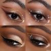 ColourPop Silver Lining Eyeshadow Palette – Cool Toned Silver, Grey, White & Black Eyeshadow Palette with Matte & Glitter Finishes – High-Pigment Smokey Eye Makeup with Longwear Formula (0.3 oz)(Feelin’ Bubbly)