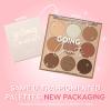 ColourPop Silver Lining Eyeshadow Palette – Cool Toned Silver, Grey, White & Black Eyeshadow Palette with Matte & Glitter Finishes – High-Pigment Smokey Eye Makeup with Longwear Formula (0.3 oz)(Going Coconuts)