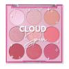 ColourPop Silver Lining Eyeshadow Palette – Cool Toned Silver, Grey, White & Black Eyeshadow Palette with Matte & Glitter Finishes – High-Pigment Smokey Eye Makeup with Longwear Formula (0.3 oz)(Cloud Spun)