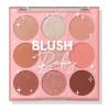 ColourPop Silver Lining Eyeshadow Palette – Cool Toned Silver, Grey, White & Black Eyeshadow Palette with Matte & Glitter Finishes – High-Pigment Smokey Eye Makeup with Longwear Formula (0.3 oz)(Blush Baby)